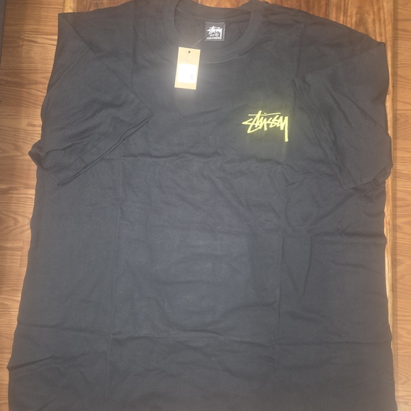Stussy Black Graphic Men's Shirt - Picture 2 of 4